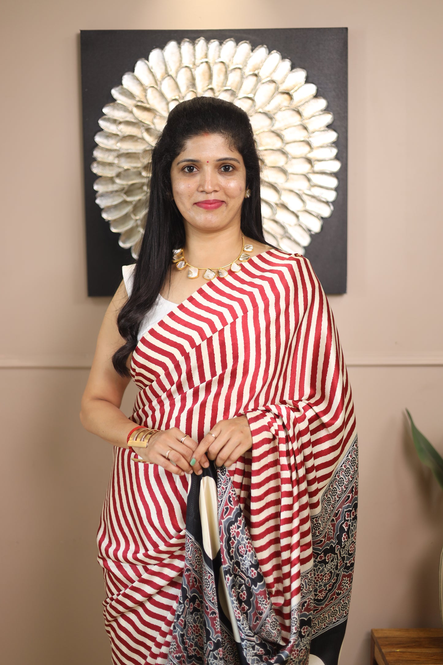 Raga StripeAura Modal silk